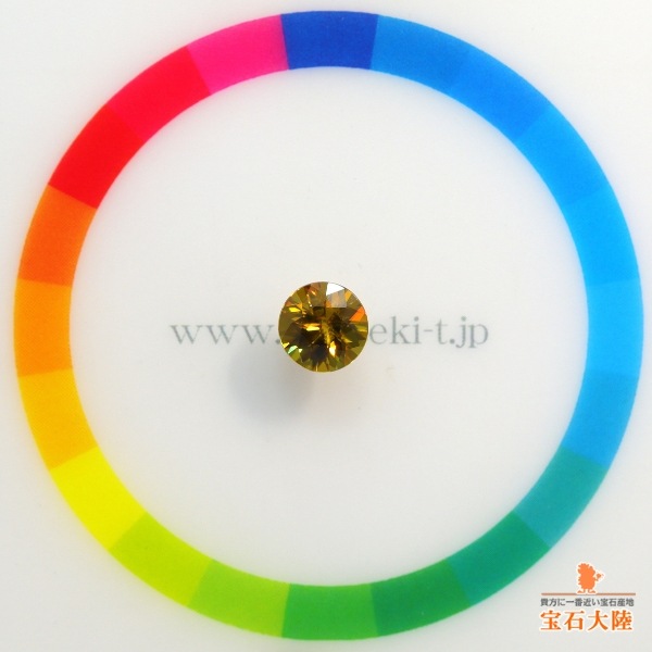 天然スフェーン 1.28ct 【ゴールデンイエロー】 マダガスカル