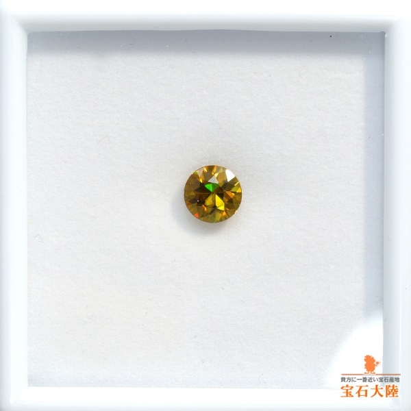 天然スフェーン 1.28ct 【ゴールデンイエロー】 マダガスカル