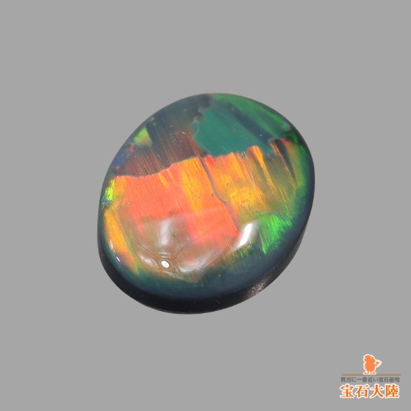 天然ブラックオパール 0.34ct 【ローリングフラッシュ】ライトニングリッジ