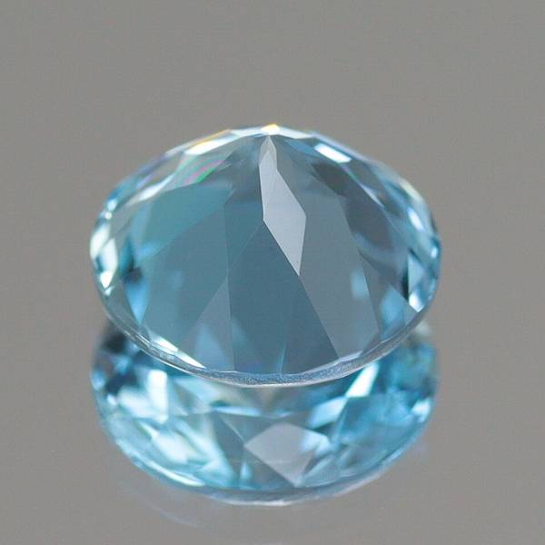 天然アクアマリン 1.16ct 【サンタマリアカラー】 ラウンド