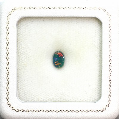 天然ブラックオパール 1.00ct【チャイニーズライティング 天然ブラックオパール 1.00ct【チャイニーズライティング