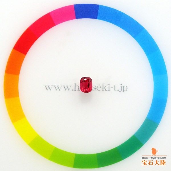 天然レッドスピネル 0.43ct 【ミャンマー】 