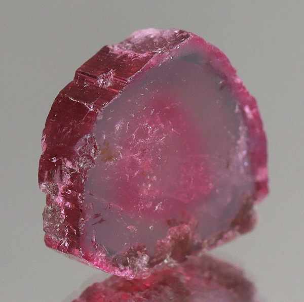 天然トルマリン 5.30ct 【ピンク】 スライス