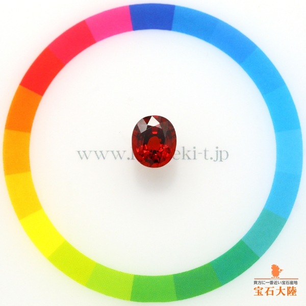 天然スペサルティンガーネット 2.66ct 【レッドスペサ】