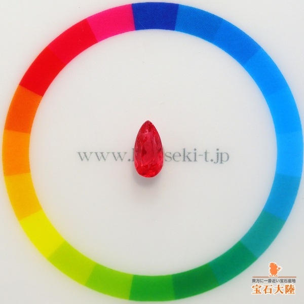 天然ロードナイト 1.18ct 【ピンキッシュレッド】 ブラジル