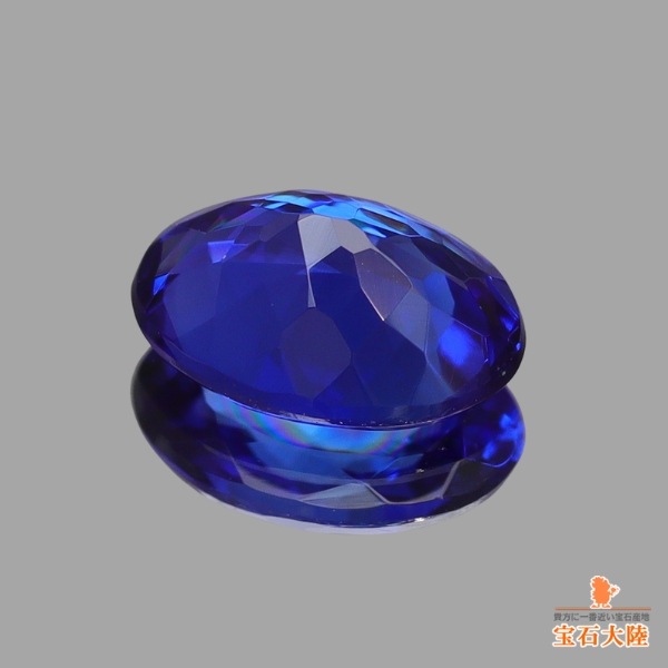 天然タンザナイト 0.72ct 【美濃色】 オーバル