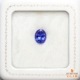 天然タンザナイト 2.93ct 【美発色パープリッシュブルー】オーバル