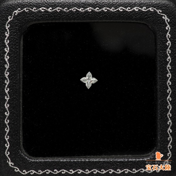 天然ダイヤモンド 0.25ct 【オーキディアカット】D IF GIA鑑定付