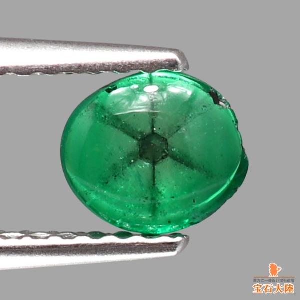 272 トラピッチェエメラルド コロンビア 天然トラピッチェエメラルド 0.71ct 【美グリーン】 コロンビア