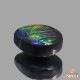 天然ブラックオパール 0.54ct 【赤斑】 黒生地 ライトニングリッジ