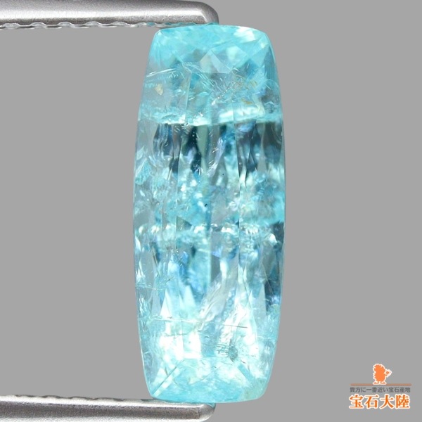 天然パライバトルマリン 1.85ct 【爽快ブルー】 モザンビーク 日独分析付