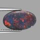 天然ブラックオパール 1.43ct 【レッドマルチ遊色】ライトニングリッジ