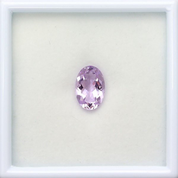 天然ピンクアメシスト 12×8mm  【オーバル】