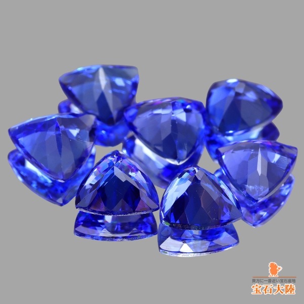 上質天然タンザナイト ルース 息苦しい 0.5ct±