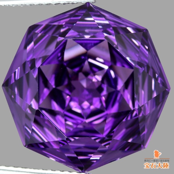 天然アメシスト 16mm 【カスタムローズ】