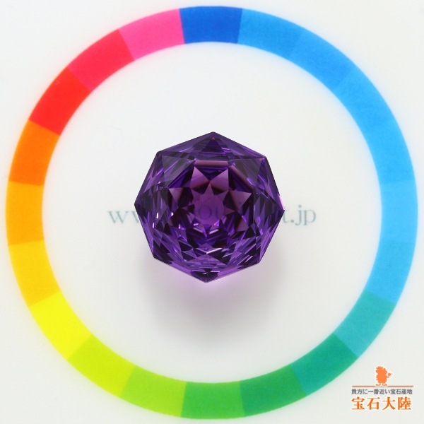 天然アメシスト 16mm 【カスタムローズ】