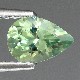0.70ct天然バナジウムクリソベリル【ミント・UV蛍光】　中宝研ソ付