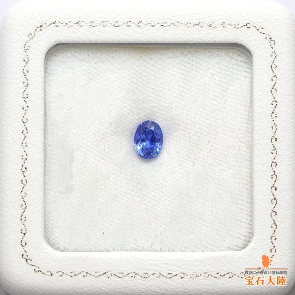 天然ブルーサファイア 1.62ct 【非加熱・コンフラワー】 スリランカ 鑑別付