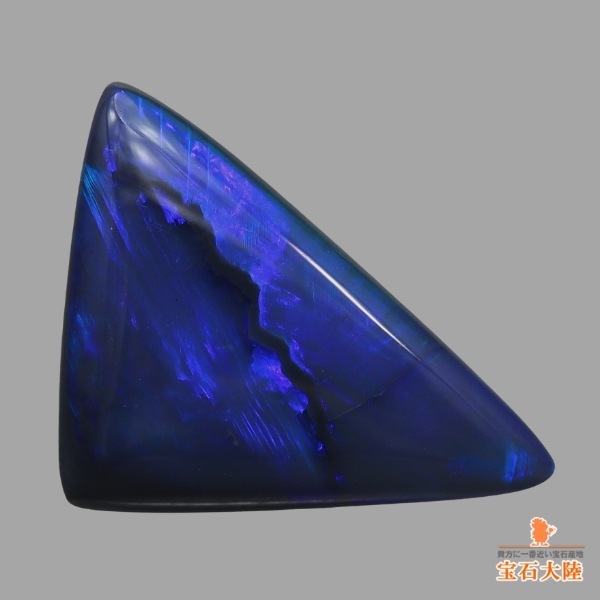 大粒3.86ct オーストラリアライトニングリッジ産　ブラックオパール B022 大粒3.86ct オーストラリアライトニングリッジ産 ブラックオパール