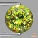 天然スフェーン 2.67ct 【極輝・グリニッシュイエロー】8.5ｍｍ マダガスカル