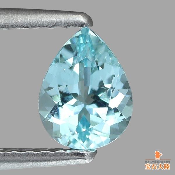 天然パライバトルマリン 0.67ct 【爽快ブルー】 モザンビーク