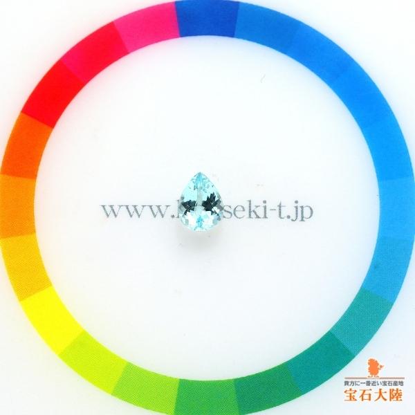 天然パライバトルマリン 0.67ct 【爽快ブルー】 モザンビーク