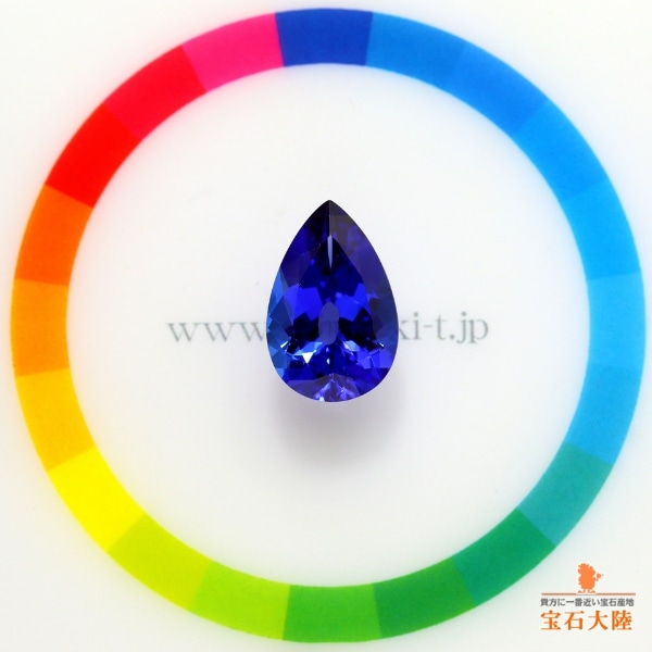 天然タンザナイト 5.28ct 【エレガントな美濃色】 高品質