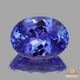 天然タンザナイト 1.11ct 【パープリシュブルー】 オーバル
