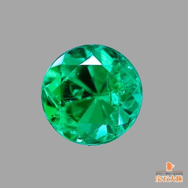 天然エメラルド 0.17ct 【ネオン美彩色・ノンオイル】 コロンビア GIA