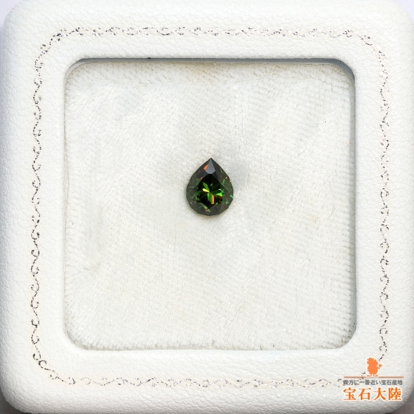 天然スフェーン 1.58ct 【極上グリーン】美品 パキスタン