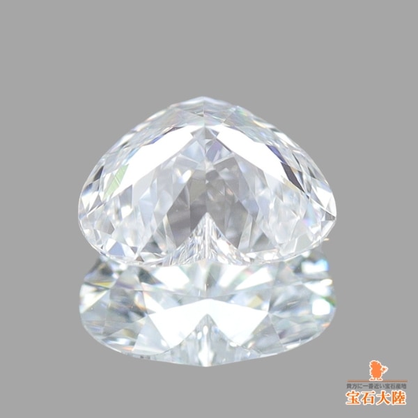 天然ダイヤモンド 0.33ct 【F IF ハートシェイプ】 GIA鑑定書