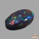 天然ブラックオパール 0.98ct 【スターバースト】赤斑・高品質 