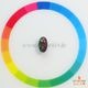 天然ブラックオパール 0.98ct 【スターバースト】赤斑・高品質 
