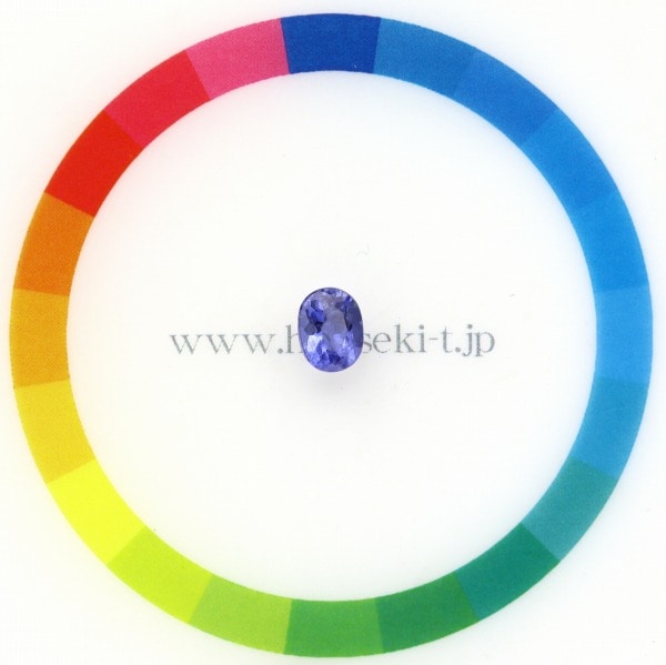 レア　希少　高品質　ハックマナイト　スフィア　カラフル 天然ハックマナイト 0.51ct 【美発色】 日独ミニ鑑別付