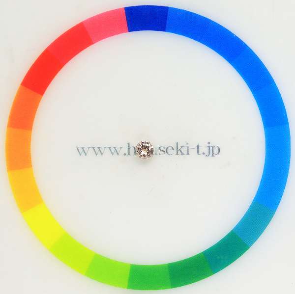 3.0mm◇天然マラヤガーネット 【カラーシフト】 シャンパン