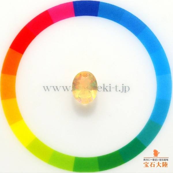 天然オパール 1.08ct 【ファセットカット】 メキシコ