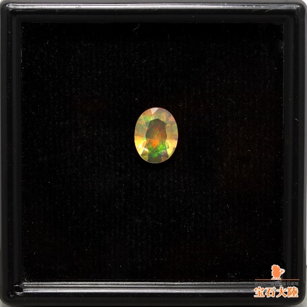 天然オパール 1.08ct 【ファセットカット】 メキシコ