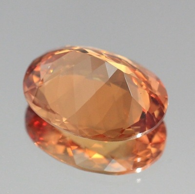 天然インペリアルトパーズ 3.72ct 【シェリーオレンジ】 ブラジル