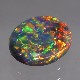 天然ブラックオパール 0.91ct 【レッドマルチ美遊色】