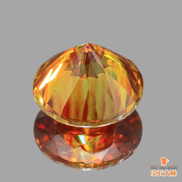 天然スファレライト 0.92ct 【煌めくオレンジ】 スペイン