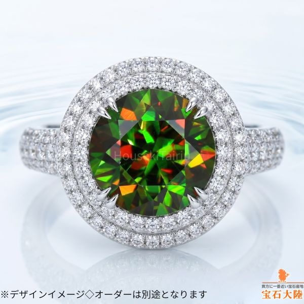 天然スフェーン 5.32ct 【極美レッドファイア】TOPジェム パキスタン