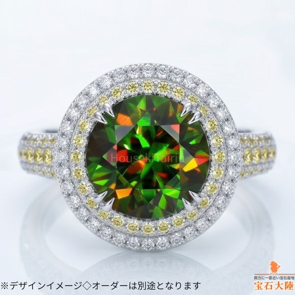 天然スフェーン 5.32ct 【極美レッドファイア】TOPジェム パキスタン 