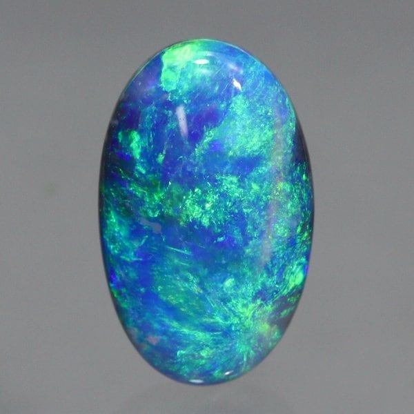 珍しい透明感 ウェロー産 ブラックオパール 無染色11.37ct W007 天然ブラックオパール 1.41ct 【地球遊色】オーストラリア