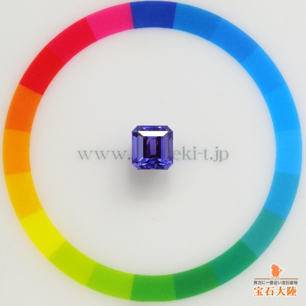 天然タンザナイト 2.20ct 【美濃色ブルーパープル】 