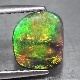 天然ブラックオパール 0.78ct 【キラッと鮮やかグリーン遊色】