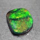 天然ブラックオパール 0.78ct 【キラッと鮮やかグリーン遊色】