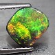 天然ブラックオパール 0.78ct 【キラッと鮮やかグリーン遊色】