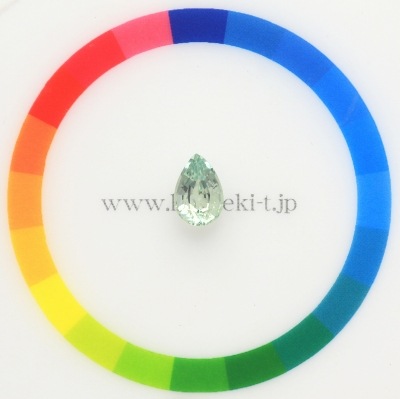 天然トルマリン 1.54ct 【ミントカラー】 アフガニスタン