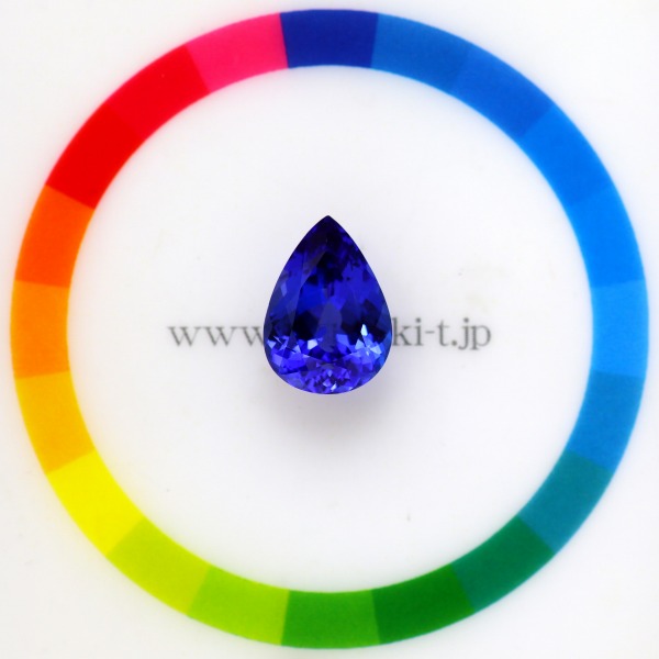 天然タンザナイト 4.84ct 【濃色パープリッシュブルー】 ジェム品質