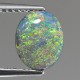 天然ブラックオパール 1.40ct 【オレンジマルチ美遊色】 ライトニングリッジ